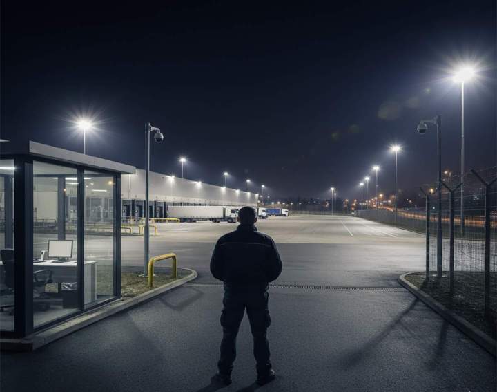 Gardien de site logistique Angers